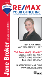 Re/Max Business Cards