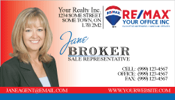 Re/Max Business Cards