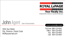 Royal LePage Business Cards