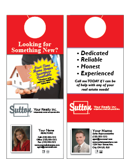 sutton Realty Door Hanger Template